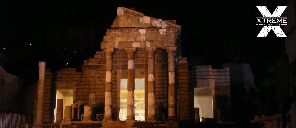 Tempio Capitolino Brescia Notte