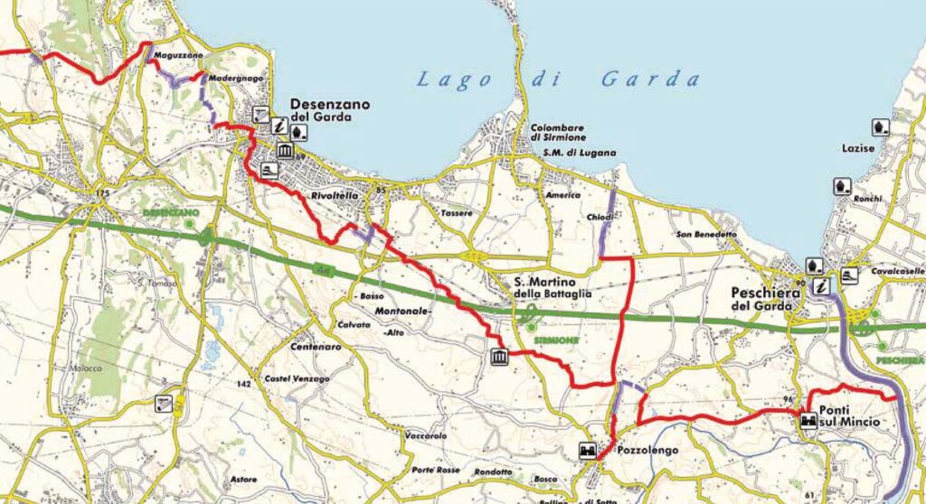 La Via dei Laghi 2 - Da Desenzano a Pozzolengo verso Mantova e Verona
