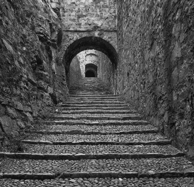 strada del soccorso - Castello di Brescia