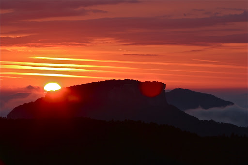 alba Orientarsi col sole