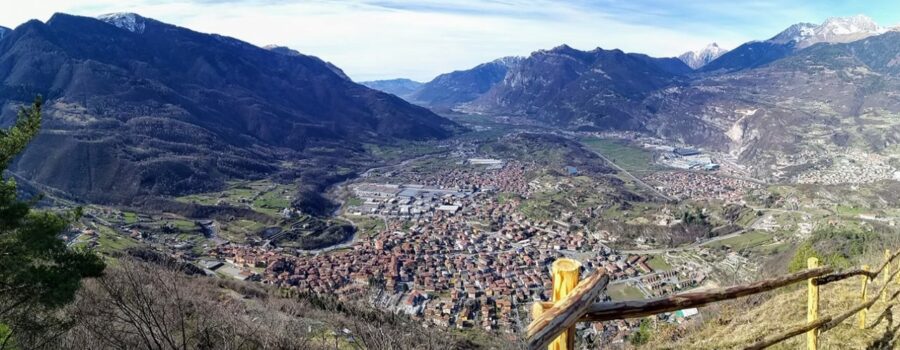 Bosco del cerreto vista dal gufo valle Camonica