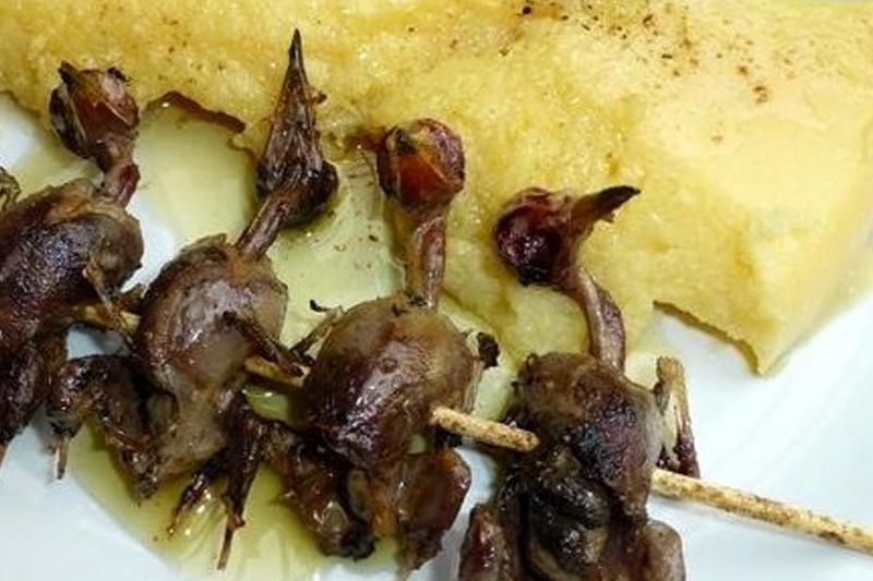 Polenta e osei - Cucina Bresciana - Piatti tipici bresciani 