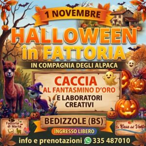 halloween bambini brescia 2026